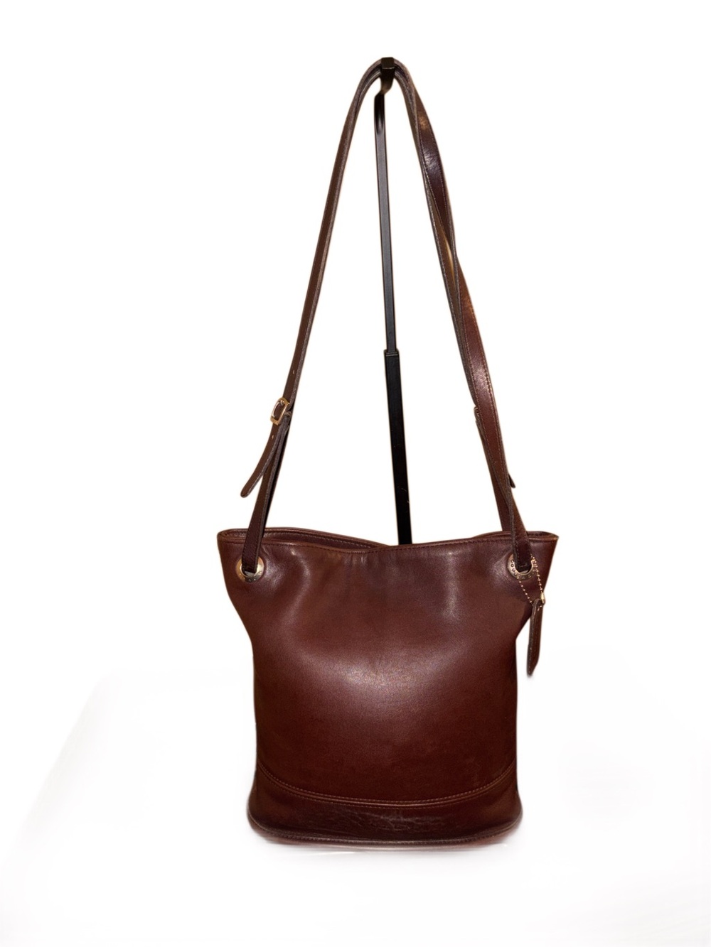 Coach Vintage 1998 Westport Bucket Mahogany Leather USA 4241